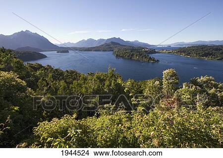 Picture - Lago Perito Moreno and Llao Llao Peninsula, San Carlos de Bariloche, Nahuel Huapi National Park, Rio, Argentina. Fotosearch