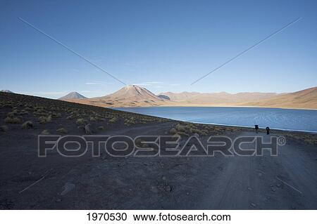 Stock Image - Laguna Miscanti In Antofagasta Region, Chile. Fotosearch
