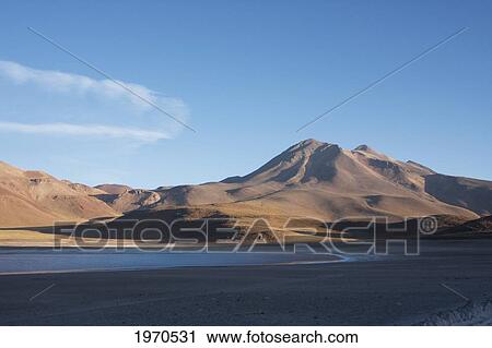 Stock Image - Laguna Miscanti In Antofagasta Region, Chile. Fotosearch