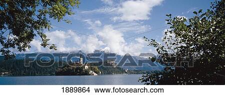 Picture - Lake Bled. Fotosearch