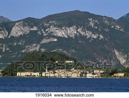 Lake Como View Large Photo Image Picture - Lake Como. Fotosearch