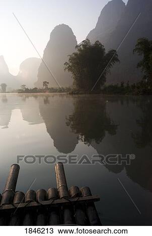 Stock Image - Lake In Mountain Area. Fotosearch