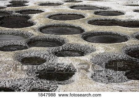 Stock Photo - Lake Nakuru, Kenya, East Africa; Salt Pans. Fotosearch