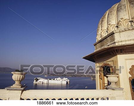 Lake Palace From Fateh Parakesh Palace View Large Photo Image Stock Image - Lake Palace From Fateh Parakesh Palace. Fotosearch