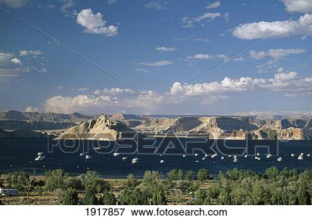 Lake Powell View Large Photo Image Stock Photo - Lake Powell. Fotosearch