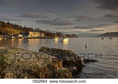 Lake Windermere; Ambleside, Cumbria, England View Large Photo Image Picture - Lake Windermere; Ambleside, Cumbria, England. Fotosearch