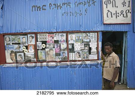 Stock Photography - Lalibella Village Ethiopia. Fotosearch