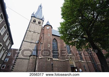 Stock Photo - Lambertus Basilica, Dusseldorf, North Rhine-Westphalia, Germany. Fotosearch