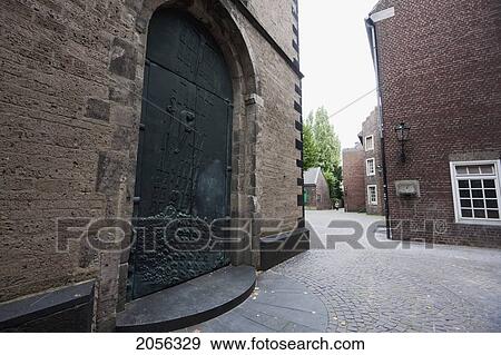 Stock Photo - Lambertus Basilica, Dusseldorf, North Rhine-Westphalia, Germany. Fotosearch
