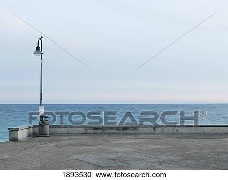 Lamp Post By Sea At Elba View Large Photo Image Stock Image - Lamp Post By Sea At Elba. Fotosearch