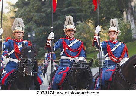 Lancers Of The Royal Guard; Madrid Spain View Large Photo Image Picture - Lancers Of The Royal Guard; Madrid Spain. Fotosearch