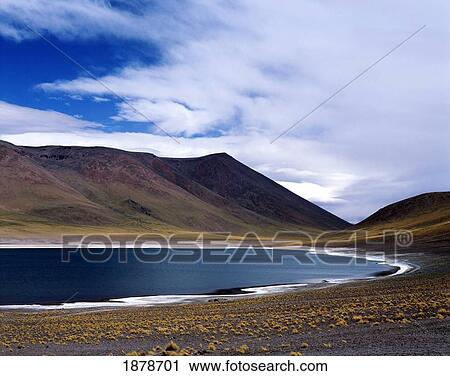 Stock Image - Landscape Around Laguna Miscante. Fotosearch