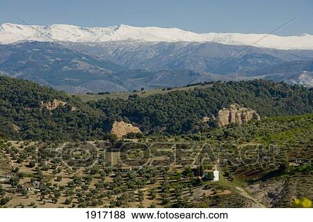 Landscape Of Huetor Santillan View Large Photo Image Stock Photo - Landscape Of Huetor Santillan. Fotosearch