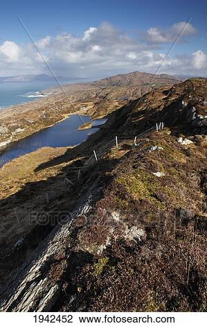 Stock Image - Landscape Of Sheep's Head Peninsula; County Cork Ireland. Fotosearch