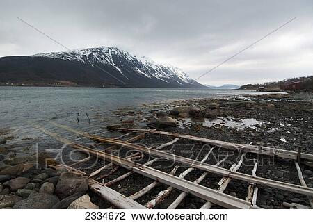 Landscape With Coastline And Mountain Covered With Snow; Fjord, Norway View Large Photo Image Stock Image - Landscape With Coastline And Mountain Covered With Snow; Fjord, Norway. Fotosearch