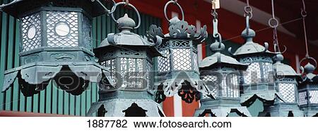 Lanterns At Kasuga Taisha Shrine View Large Photo Image Stock Image - Lanterns At Kasuga Taisha Shrine. Fotosearch