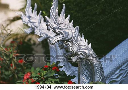 Laos, Luang Prabang, Wat Choum Khong, Detail Of Temple Architecture. View Large Photo Image Picture - Laos, Luang Prabang, Wat Choum Khong, Detail Of Temple Architecture.. Fotosearch