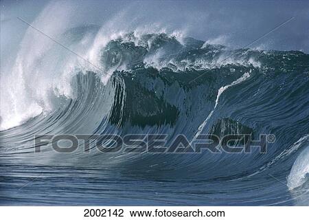 Large Green Wave, Curling Reflections In Middle Portion View Large Photo Image Stock Image - Large Green Wave, Curling Reflections In Middle Portion. Fotosearch