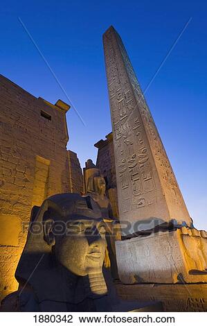 Large Pharaoh's Head Statue And Obelisk View Large Photo Image Stock Image - Large Pharaoh's Head Statue And Obelisk. Fotosearch