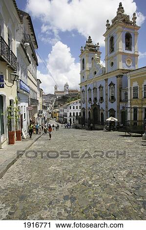 Stock Image - Largo Do Pelourinho. Fotosearch