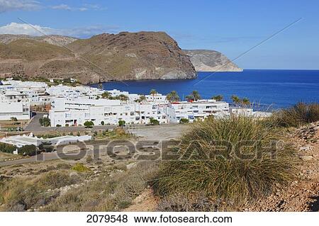 Las Negras In Cabo De Gata-Nijar Natural Park; Las Negras Almeria Province Spain View Large Photo Image Stock Photo - Las Negras In Cabo De Gata-Nijar Natural Park; Las Negras Almeria Province Spain. Fotosearch
