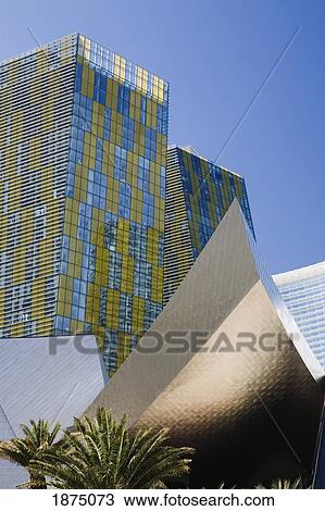 Stock Image - Las Vegas, Nevada, United States Of America; Pyramid Building And Hotel Towers. Fotosearch