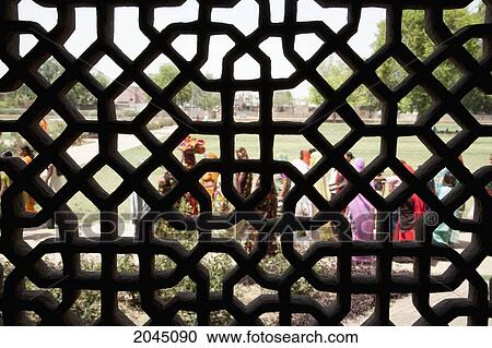 Latticed Windows At The Tomb Of Mohammed Gaus, Gwalior, Madhya Pradesh, India View Large Photo Image Stock Image - Latticed Windows At The Tomb Of Mohammed Gaus, Gwalior, Madhya Pradesh, India. Fotosearch
