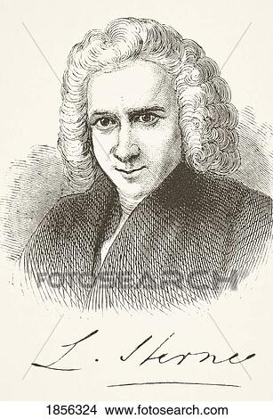 Laurence Sterne 1713 - 1768. English Author. From The National And Domestic History Of England By William Aubrey Published London Circa 1890 View Large Photo Image Picture - Laurence Sterne 1713 - 1768. English Author. From The National And Domestic History Of England By William Aubrey Published London Circa 1890. Fotosearch