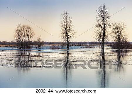 Lavalliere Bay Of Lac-Saint-Pierre Biosphere Reserve; Quebec Canada View Large Photo Image Picture - Lavalliere Bay Of Lac-Saint-Pierre Biosphere Reserve; Quebec Canada. Fotosearch