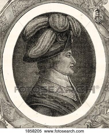 Stock Photography - Lazare Nicolas Marguerite Carnot, 1753-1823. French Statesman, General, Military Engineer, And Administrator. Engraved By Rambert After Lienard. From Histoire De La Revolution Francaise By Louis Blanc.. Fotosearch