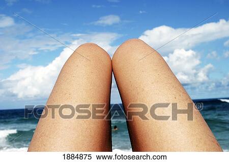 Legs On The Beach View Large Photo Image Stock Photography - Legs On The Beach. Fotosearch