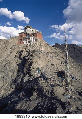 Stock Image - Leh Monastery. Fotosearch