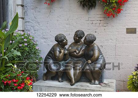 Les Chuchoteuses, Old Montreal; Montreal, Quebec, Canada View Large Photo Image Stock Photo - Les Chuchoteuses, Old Montreal; Montreal, Quebec, Canada. Fotosearch