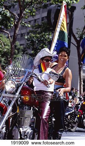 Lesbian Couple On Motorcycle View Large Photo Image Stock Photo - Lesbian Couple On Motorcycle. Fotosearch