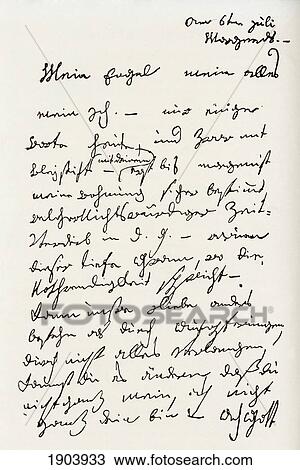 Letter From Ludwig Van Beethoven To The Immortal Beloved, Now Widely Believed To Have Been Antonie Brentano. Ludwig Van Beethoven, 1770 To 1827. German Composer And Pianist. View Large Photo Image Stock Image - Letter From Ludwig Van Beethoven To The Immortal Beloved, Now Widely Believed To Have Been Antonie Brentano. Ludwig Van Beethoven, 1770 To 1827. German Composer And Pianist.. Fotosearch