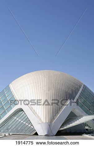 Stock Photography - L'hemisferic Building. Fotosearch