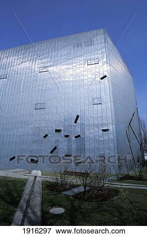 Libeskind's Jewish Museum View Large Photo Image Stock Photo - Libeskind's Jewish Museum. Fotosearch