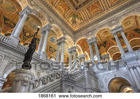 Library Of Congress; Washington Dc, Usa View Large Photo Image Stock Image - Library Of Congress; Washington Dc, Usa. Fotosearch