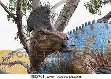 Life-size model of a Hadrosaurian on display at the Cretacic Park by Cal Orck'o, Chuquisaca Department, Bolivia View Large Photo Image Stock Image - Life-size model of a Hadrosaurian on display at the Cretacic Park by Cal Orck'o, Chuquisaca Department, Bolivia. Fotosearch