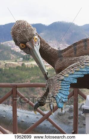 Life-size model of an Unenlagine on display at the Cretacic Park by Cal Orck'o, Chuquisaca Department, Bolivia View Large Photo Image Stock Photo - Life-size model of an Unenlagine on display at the Cretacic Park by Cal Orck'o, Chuquisaca Department, Bolivia. Fotosearch