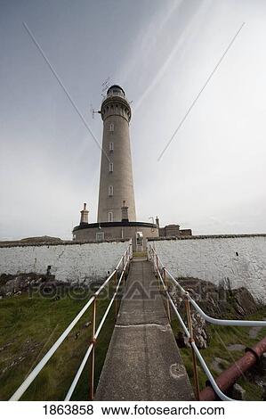 Stock Photo - Lighthouse, Ardnamuchan, Highland, Scotland. Fotosearch
