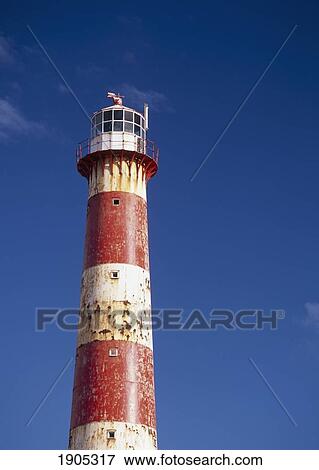 Stock Photo - Lighthouse At The Southern Tip Of Barbados.. Fotosearch