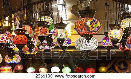 Lights for sale in Grand Bazaar; Istanbul, Turkey View Large Photo Image Stock Image - Lights for sale in Grand Bazaar; Istanbul, Turkey. Fotosearch