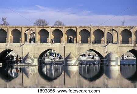 Lights Of City Over Zayandeh River From Si O Se Bridge View Large Photo Image Stock Photograph - Lights Of City Over Zayandeh River From Si O Se Bridge. Fotosearch