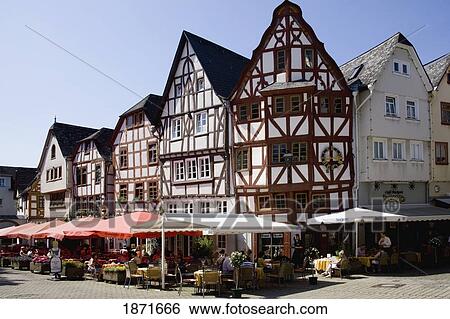 Limburg, Rheinland-Pfalz, Germany; Buildings In The Town View Large Photo Image Stock Photograph - Limburg, Rheinland-Pfalz, Germany; Buildings In The Town. Fotosearch