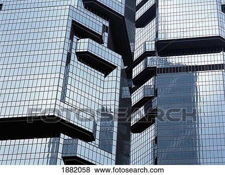 Stock Photo - Lippo Centre Building, Close Up. Fotosearch