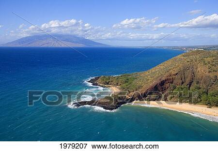 Little Beach and Big Beach; Makena, Maui, Hawaii, United States of America View Large Photo Image Stock Photo - Little Beach and Big Beach; Makena, Maui, Hawaii, United States of America. Fotosearch