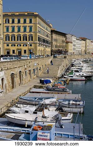 Livorno, Tuscany, Italy View Large Photo Image Stock Photo - Livorno, Tuscany, Italy. Fotosearch