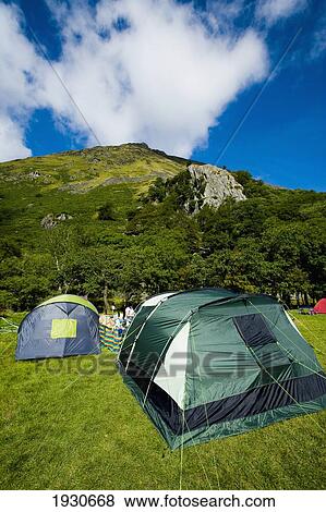 Llyn Gwynant Campsite, Nantgwynant, Snowdonia National Park, North Wales View Large Photo Image Stock Photo - Llyn Gwynant Campsite, Nantgwynant, Snowdonia National Park, North Wales. Fotosearch
