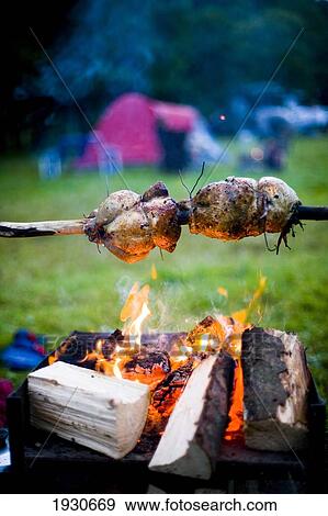 Stock Photo - Llyn Gwynant Campsite, Nantgwynant, Snowdonia National Park, North Wales, Uk. Fotosearch